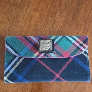Dooney & Bourke Tartan Plaid Wallet